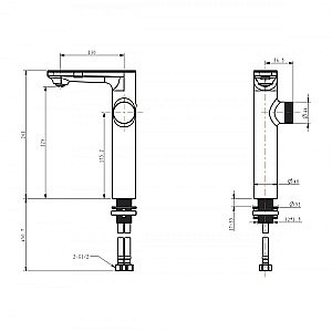 Смеситель для раковины BERGES MORANS 076003 сенсорный, хром глянцевый купить в интернет-магазине сантехники Sanbest