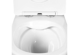 Унитаз с инсталляцией Aquatek Вега Set AQUATEK ВЕГА-KKI2 белый, с крышкой микролифт, безободковый купить в интернет-магазине Sanbest