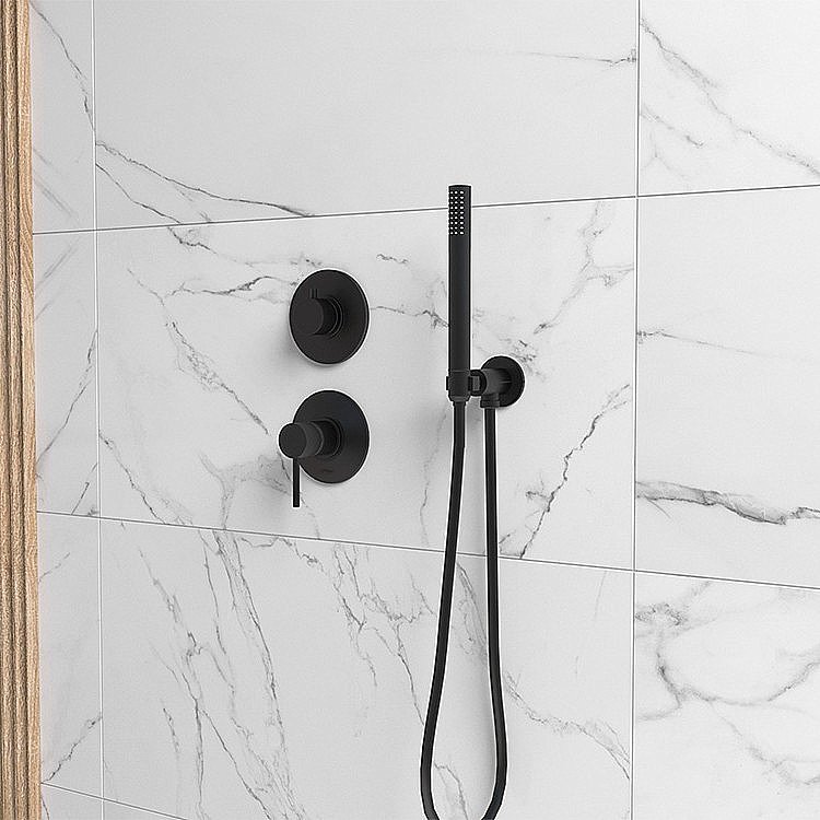 Дивертор PAINI Cox 78PZ471 черный матовый для смесителя в интернет-магазине сантехники Sanbest