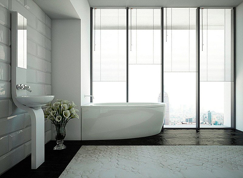 Ванна Aquatek Дива 150х90 белая купить в интернет-магазине Sanbest