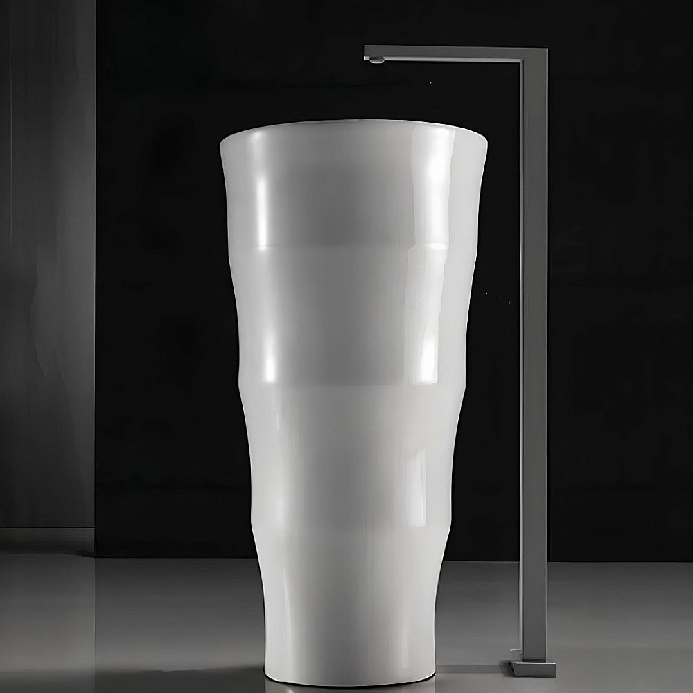 Напольная раковина CeruttiSpa Alessia 42 CT7834 белая купить в интернет-магазине Sanbest