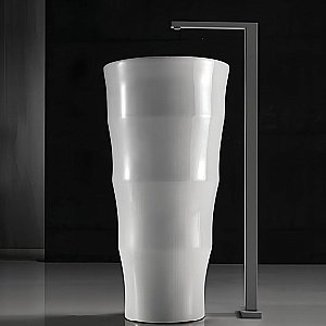 Напольная раковина CeruttiSpa Alessia 42 CT7834 белая купить в интернет-магазине Sanbest