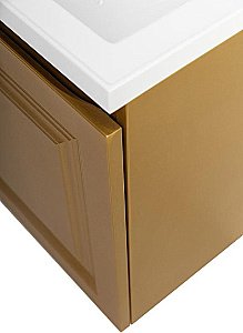 Тумба с раковиной Cezares Giubileo-N 100 GIUBILEO-N-100-1C-SO-BORO-P брашированное золото для ванной в интернет-магазине Sanbest