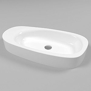 Раковина накладная WhiteCross MOONSTONE F 70 0732.070035.100 белая купить в интернет-магазине Sanbest