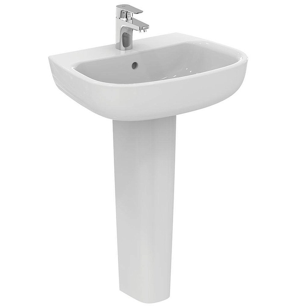 Раковина на пьедестале Ideal Standard Esedra 60 T279801 белая купить в интернет-магазине Sanbest