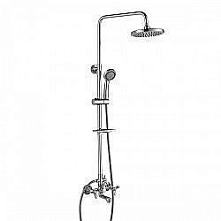 Душевая система Rossinka Q02-46 купить в интернет-магазине сантехники Sanbest