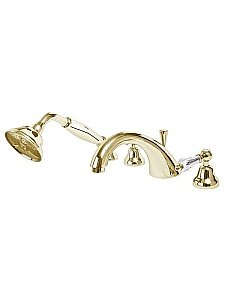 Смеситель для ванны Cezares DIAMOND-BVD-03/24-Sw золото купить в интернет-магазине сантехники Sanbest