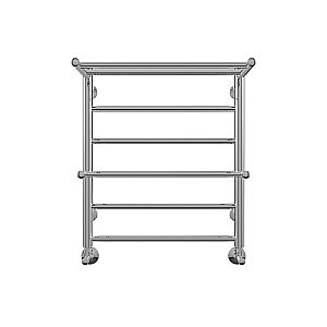 Полотенцесушитель водяной Terminus Анкона П6 500x591 с полкой купить в интернет-магазине сантехники Sanbest