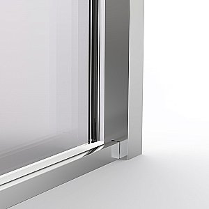 Душевая дверь Vincea Stella 120 VDS-1ST120GSB стекло янтарь/профиль черный купить в интернет-магазине Sanbest