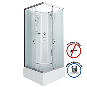 Душевая кабина Niagara Classic NG-1108-14BK 90x90 купить в интернет-магазине Sanbest