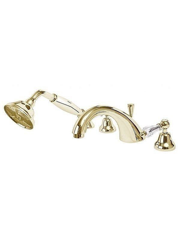 Смеситель для ванны Cezares DIAMOND-BVD-03/24-Sw золото купить в интернет-магазине сантехники Sanbest