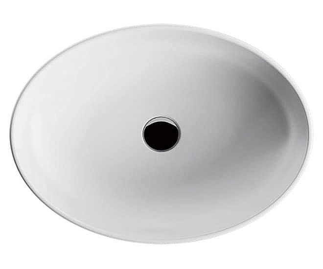 Раковина накладная Bien Harmony 59 HRLG05901FD0W5000 белая купить в интернет-магазине Sanbest