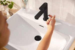 Смеситель для раковины Hansgrohe Rebris S 72517670 купить в интернет-магазине сантехники Sanbest