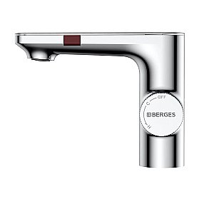 Смеситель для раковины BERGES MORANS 076001 сенсорный, хром глянцевый купить в интернет-магазине сантехники Sanbest