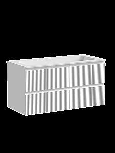 Тумба с раковиной Sancos SNOB R SNR100W 100 Bianco для ванной в интернет-магазине Sanbest