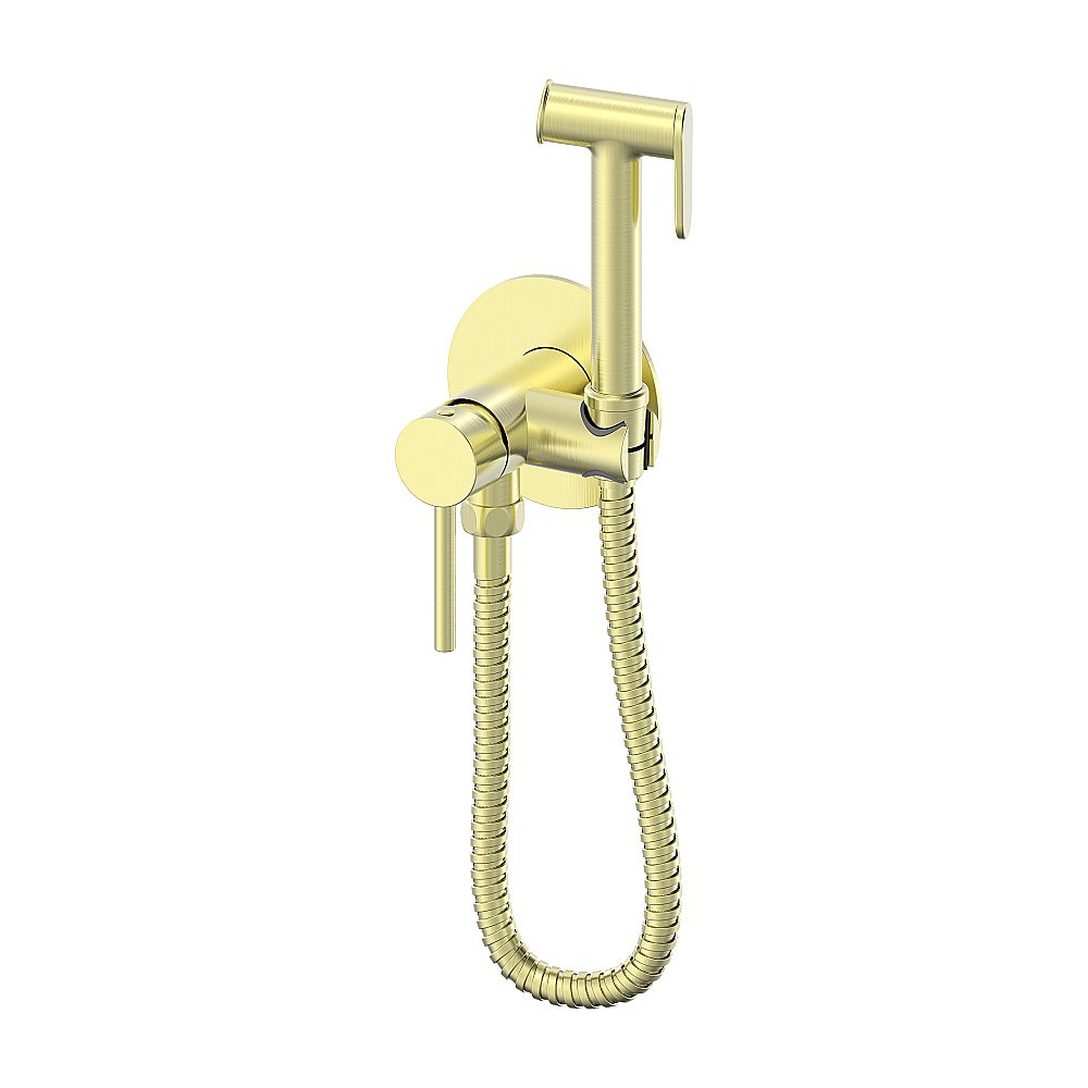 Гигиенический душ Oliveeka Y OL-829902-BG золото матовое купить в интернет-магазине сантехники Sanbest