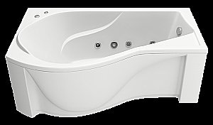 Ванна с гидромассажем BAS Капри 170x95 купить в интернет-магазине Sanbest