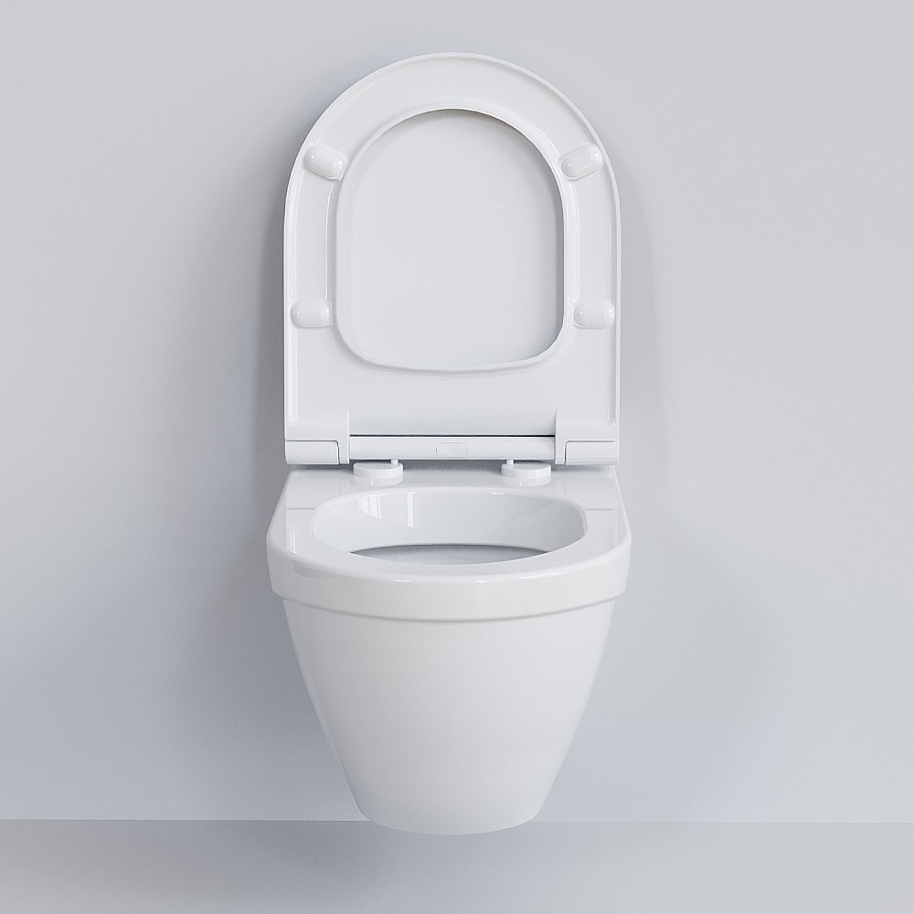 Унитаз подвесной Ambassador Nord 133T20001 белый купить в интернет-магазине Sanbest