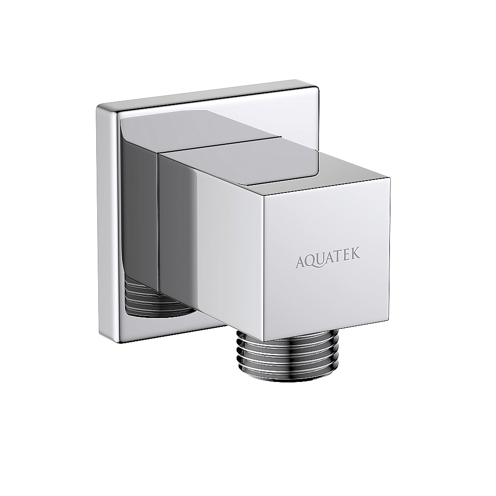 Подключение для шланга Aquatek AQ2458CR хром купить в интернет-магазине сантехники Sanbest
