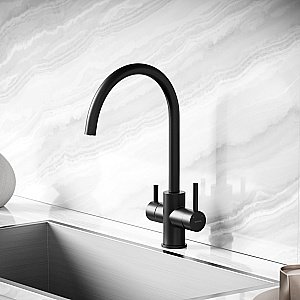 Смеситель для кухни Sancos Taper SC4012MB черный матовый купить в интернет-магазине сантехники Sanbest