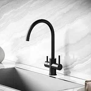 Смеситель для кухни Sancos Taper SC4012MB черный матовый купить в интернет-магазине сантехники Sanbest