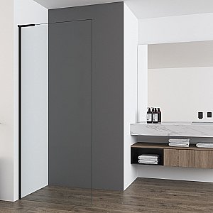 Душевое ограждение Vincea Walk-In 80 VSW-7HA800CLB стекло прозрачное/профиль черный матовый купить в интернет-магазине Sanbest