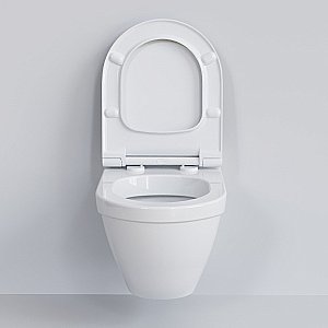 Унитаз подвесной Ambassador Nord 133T20001 белый купить в интернет-магазине Sanbest