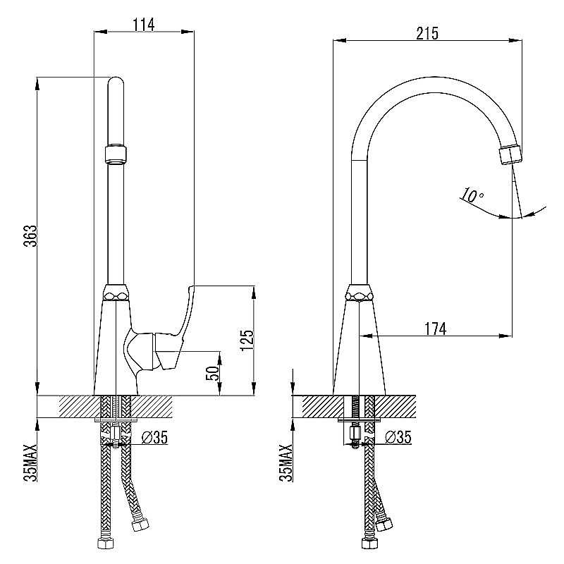 Инсталляция для унитаза Azario AZ-8010-1000 купить в интернет-магазине сантехники Sanbest
