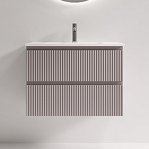 Тумба с раковиной Sancos Snob R SNR70/39SM/CN7029 Doha Soft для ванной в интернет-магазине Sanbest