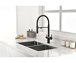 Смеситель для кухни Paulmark Gravity Gr213888-AN антрацит купить в интернет-магазине сантехники Sanbest