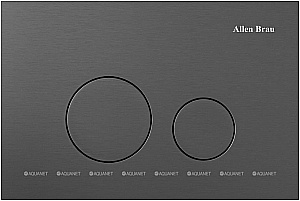 Кнопка для инсталляции Allen Brau Priority 9.20B07.GR графит купить в интернет-магазине сантехники Sanbest
