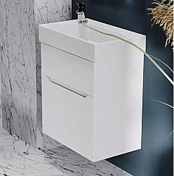 Тумба под раковину Jorno Folk 65 Folk.01.65/P/W/JR белая купить в интернет-магазине сантехники Sanbest