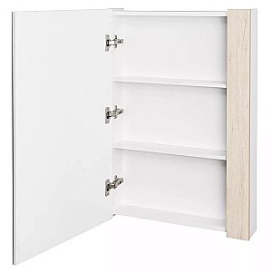 Зеркальный шкаф Акватон Кантри 55 белый/дуб верона купить в интернет-магазине сантехники Sanbest