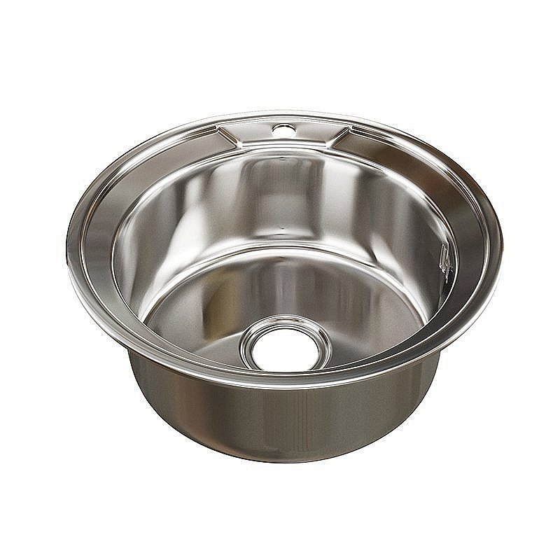 Мойка кухонная MIXLINE ML 528185 хром купить в интернет-магазине сантехники Sanbest