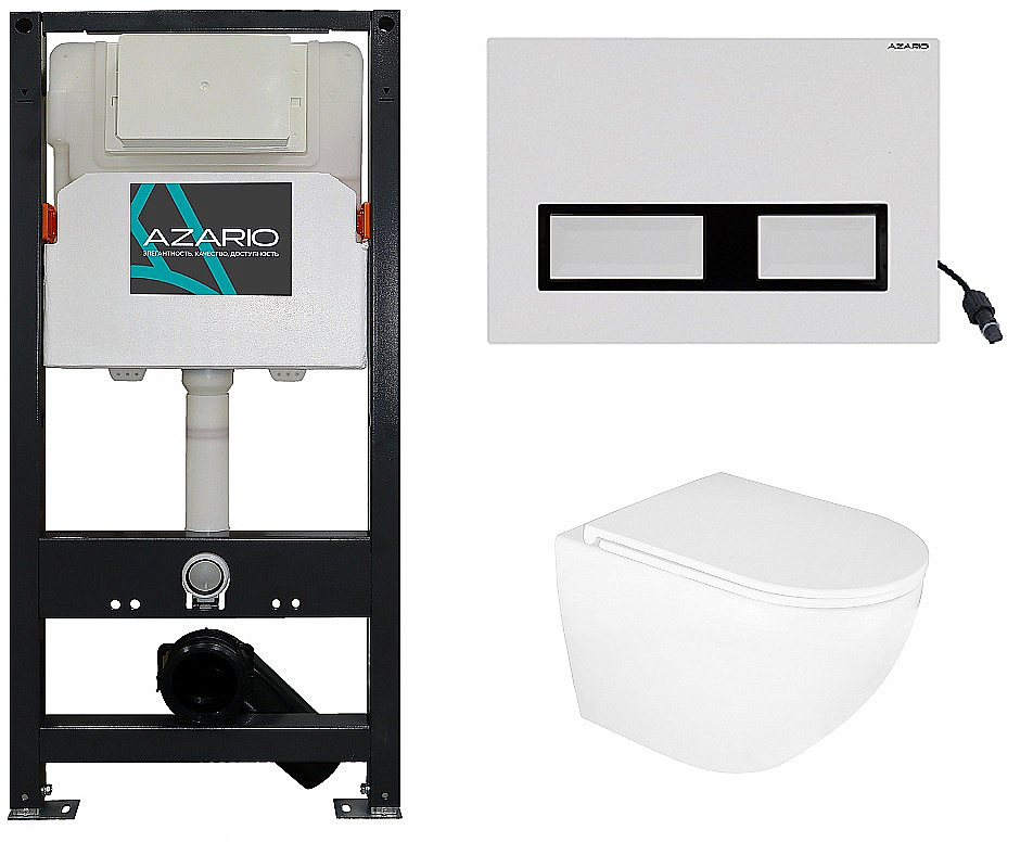 Инсталляция для унитаза Azario AZ-8010-1000 купить в интернет-магазине сантехники Sanbest
