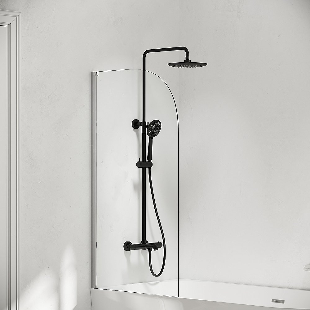 Душевая система Sancos Game SC3001LMB черный матовый купить в интернет-магазине сантехники Sanbest