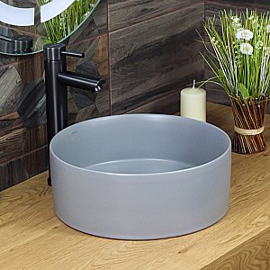 Раковина Melana 320357MG-805 матовая серая купить в интернет-магазине Sanbest