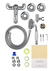 Смеситель для ванны с душем WONZON & WOGHAND STEAM, Хром (WW-88639008-CR) купить в интернет-магазине сантехники Sanbest