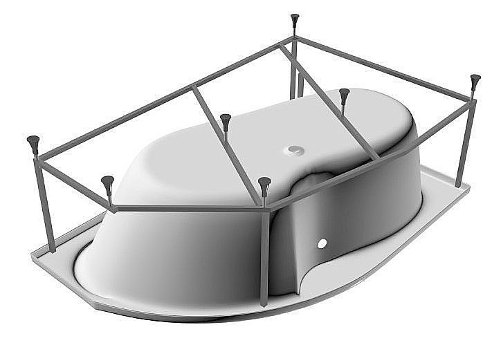 Ванна акриловая Relisan Sofi Гл000024565 160x100 белая купить в интернет-магазине Sanbest