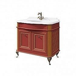 Тумба с раковиной со столешницей Caprigo Vivo 90 для ванной в интернет-магазине Sanbest