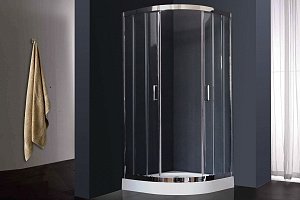 Душевой уголок Royal Bath RB90HKD-T-CH 90х90 прозрачный купить в интернет-магазине Sanbest