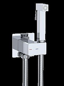 Гигиенический душ со смесителем WeltWasser HIGI Q01 CR хром купить в интернет-магазине сантехники Sanbest