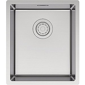 Кухонная мойка Paulmark Lassan 38 LA38-BS брашированная сталь купить в интернет-магазине сантехники Sanbest