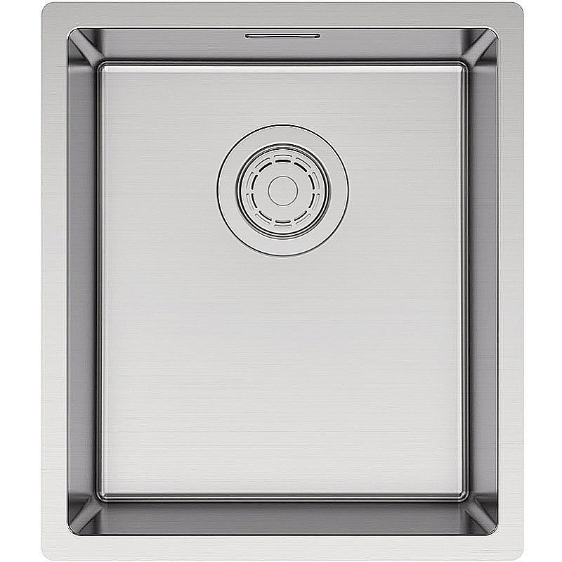 Кухонная мойка Paulmark Lassan 38 LA38-BS брашированная сталь купить в интернет-магазине сантехники Sanbest