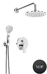 Душевая система Cezares NAUTIC-DSIP-NOP черная матовая купить в интернет-магазине сантехники Sanbest