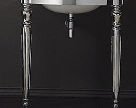 Структура металлическая под раковину-консоль Tiffany World  TW King 3070.1 AR834 р-р 735*540*h850, с сифоном хром, материал: латунь, цвет отделки: хром купить в интернет-магазине сантехники Sanbest