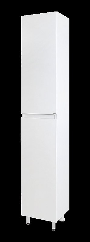 Пенал напольный Misty Фостер 35 белый для ванной в интернет-магазине сантехники Sanbest