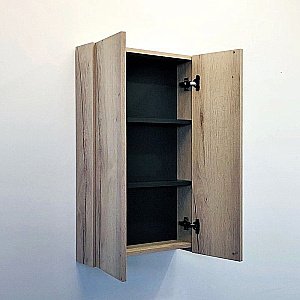 Шкаф подвесной Comforty Порто 00-00009235 50 дуб дымчатый для ванной в интернет-магазине сантехники Sanbest