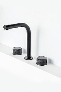 Смеситель для раковины Boheme Prestige 152-B-PR черный матовый купить в интернет-магазине сантехники Sanbest