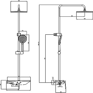 Инсталляция для унитаза Azario AZ-8010-1000 купить в интернет-магазине сантехники Sanbest